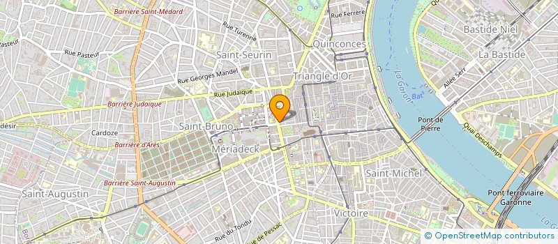 localisation de l'entreprise KEROZENE à BORDEAUX