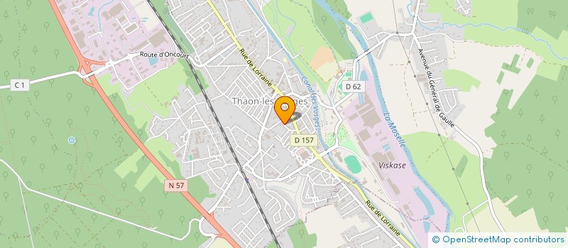 localisation de l'entreprise KERPENTER  THAON-LES-VOSGES