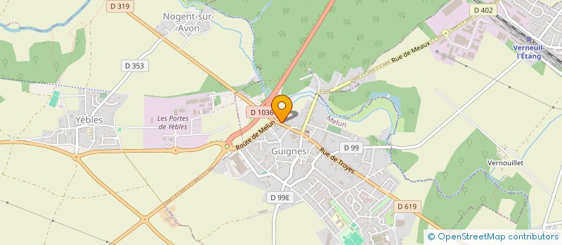 localisation de l'entreprise KERPLAILLY  YEBLES