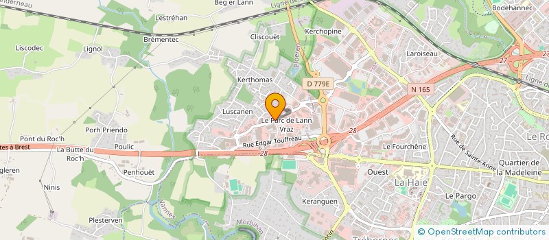 localisation de l'entreprise KERPLOEREN  PLOEREN