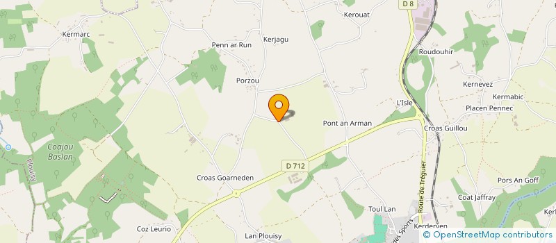 localisation de l'entreprise KERPRIGENT à PLOUISY