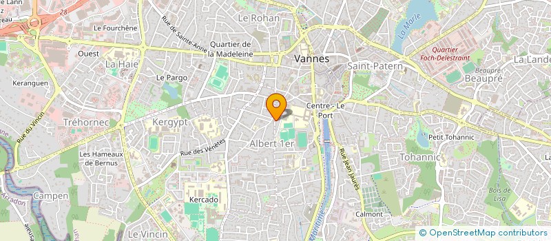 localisation de l'entreprise KERPRO  VANNES