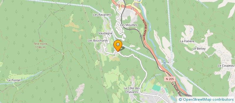 localisation de l'entreprise KERR / CALLEJA  LES HOUCHES