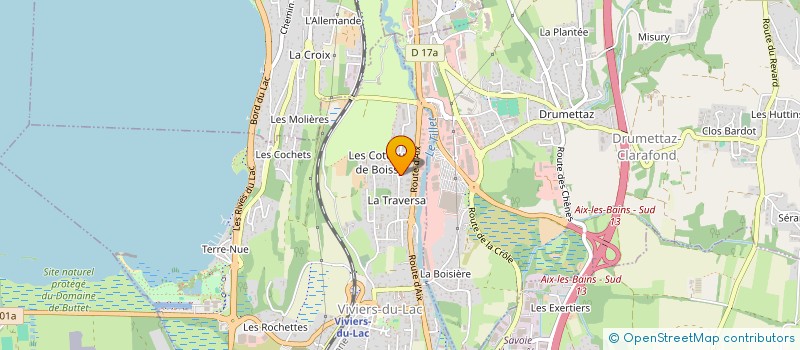 localisation de l'entreprise KERRACHE MACONNERIE  VIVIERS-DU-LAC