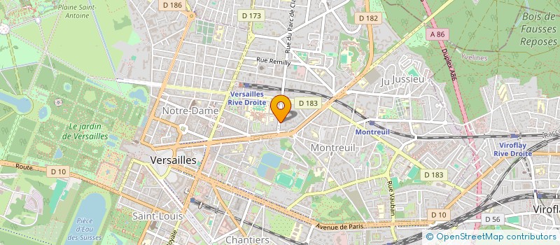 localisation de l'entreprise KERRET HOLDING à VERSAILLES
