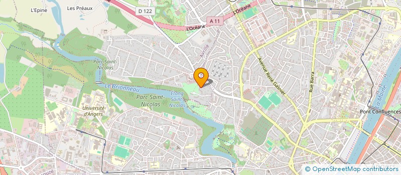 localisation de l'entreprise KERRY à AVRILLE