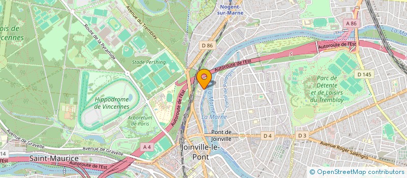 localisation de l'entreprise KERSALINE 21 à JOINVILLE-LE-PONT
