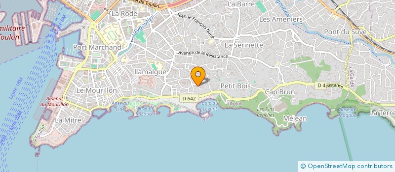 localisation de l'entreprise KERSANN à TOULON