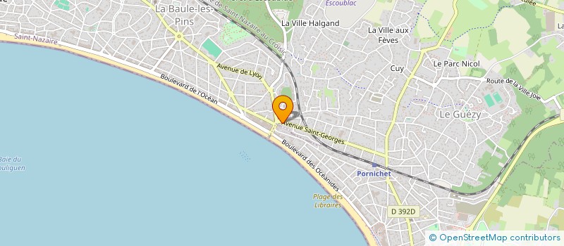 localisation de l'entreprise KERSANTE  LA BAULE-ESCOUBLAC