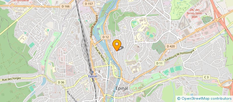 localisation de l'entreprise KERSAPIC à EPINAL