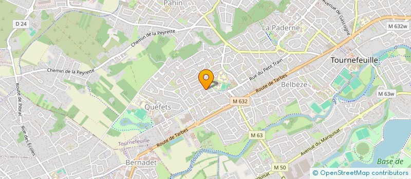 localisation de l'entreprise KERSAU  TOURNEFEUILLE