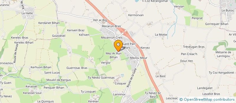 localisation de l'entreprise KERSCALERE  TAULE