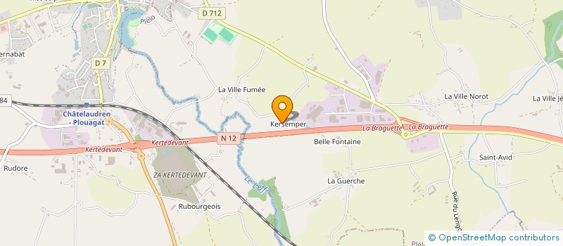 localisation de l'entreprise KERSEMPER à PLELO