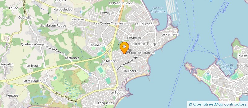 localisation de l'entreprise KERSIHROUB  LARMOR-PLAGE