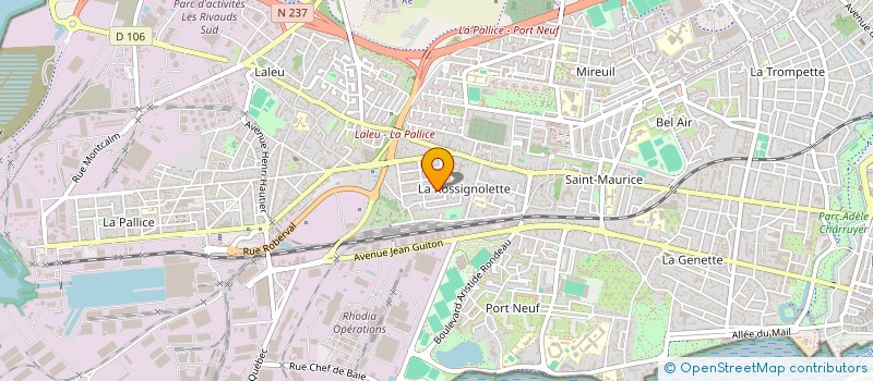 localisation de l'entreprise KERSO  LA ROCHELLE