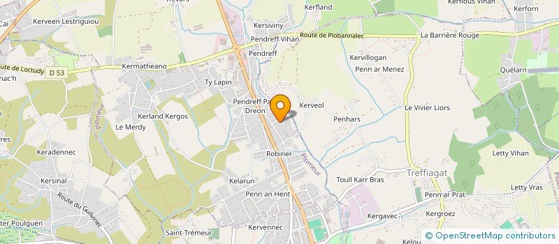 localisation de l'entreprise KERSOFAG à PLOMEUR