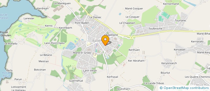localisation de l'entreprise KERSONIC à BADEN