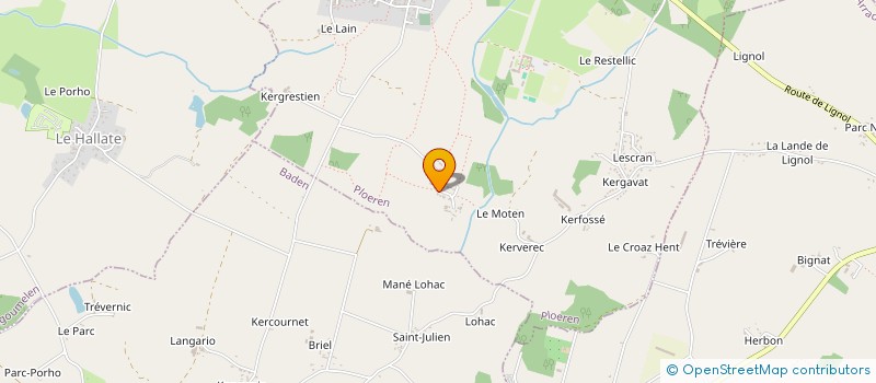 localisation de l'entreprise KERSTAL  PLOEREN