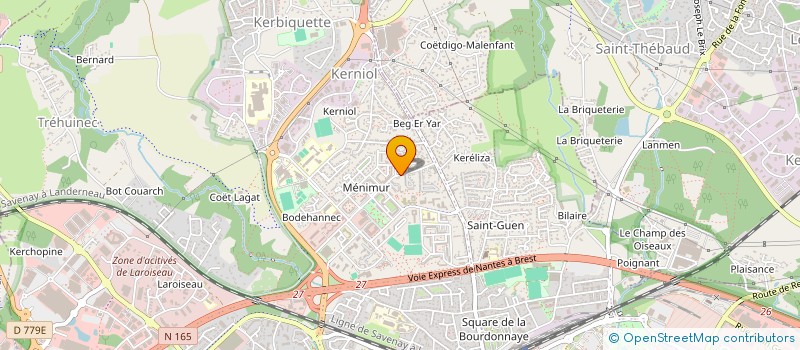 localisation de l'entreprise KERSUD à VANNES