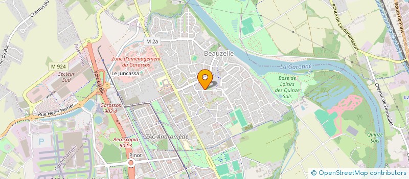 localisation de l'entreprise KERSUS  BEAUZELLE