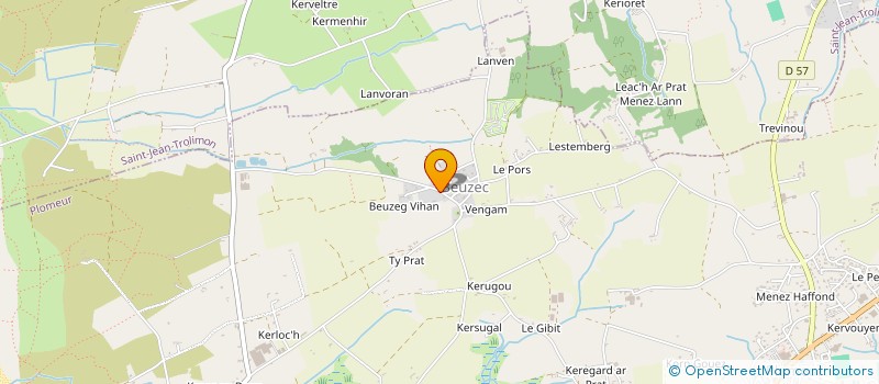 localisation de l'entreprise KERTERRE SAS  PLOMEUR