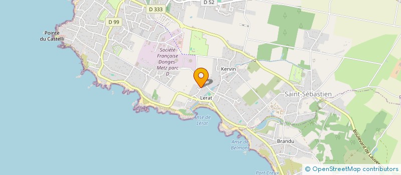 localisation de l'entreprise KERTIMEVIC  PIRIAC-SUR-MER