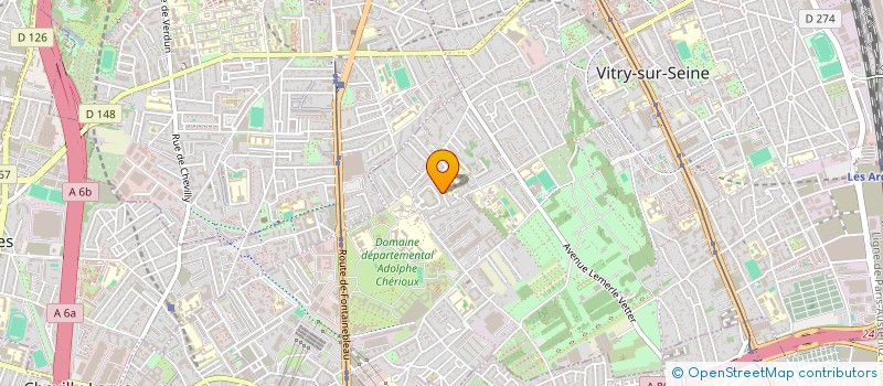 localisation de l'entreprise KERVAC  THIAIS