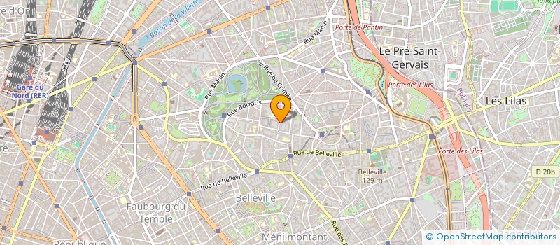 localisation de l'entreprise KERVAN à BOBIGNY