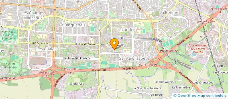 localisation de l'entreprise KERVAN  RENNES