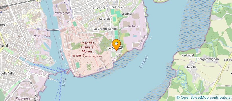 localisation de l'entreprise KERVANS  LANESTER