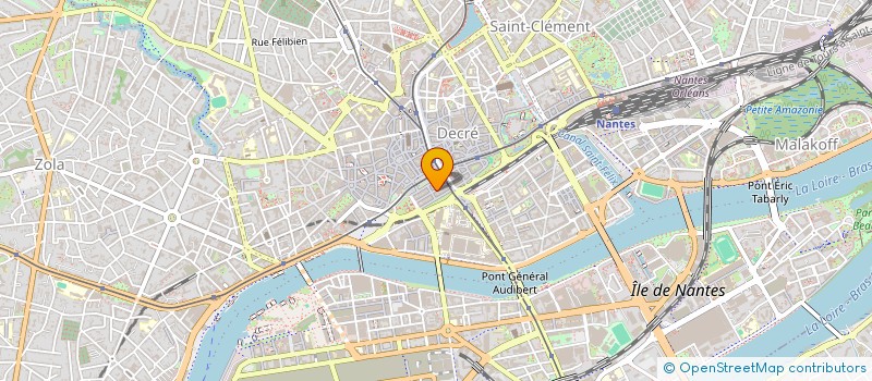localisation de l'entreprise KERVEGAN à NANTES