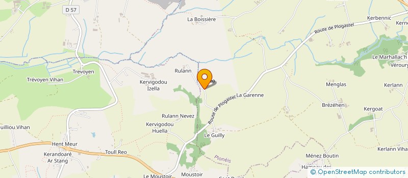 localisation de l'entreprise KERVEILLANT DU NEO  PLONEIS