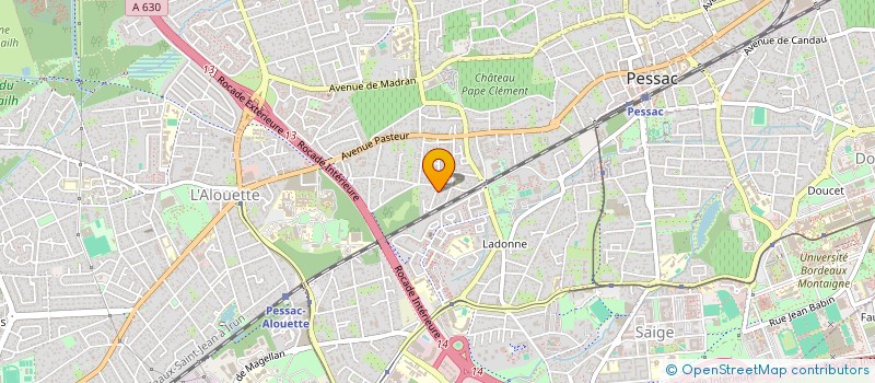 localisation de l'entreprise KERVENOU  PESSAC