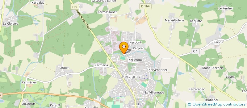 localisation de l'entreprise KERVI'LINE DANCE à KERVIGNAC