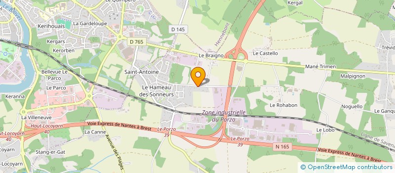 localisation de l'entreprise KERVIGNAC DISTRIBUTION SYSTEM à KERVIGNAC