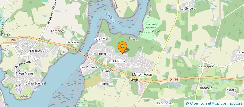 localisation de l'entreprise KERVILAHOUSE à KERVIGNAC