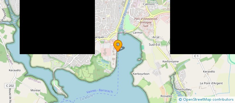 localisation de l'entreprise KERVIRAPLOUM à VANNES