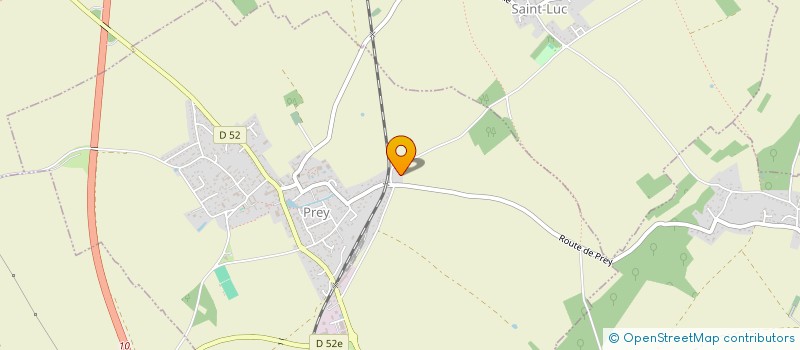 localisation de l'entreprise KERVOELEN  PREY