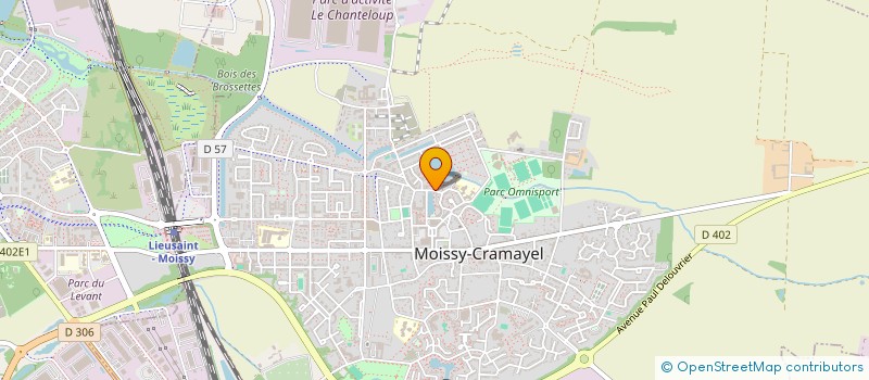 localisation de l'entreprise KERWAN INC à MOISSY-CRAMAYEL