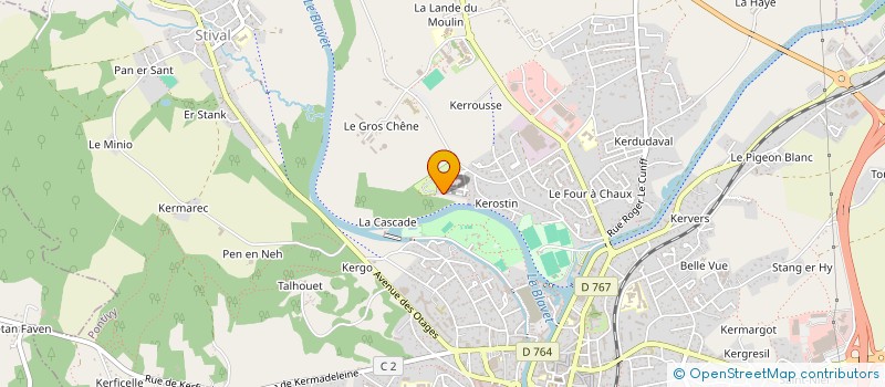 localisation de l'entreprise KERWICH-GACHET  PONTIVY