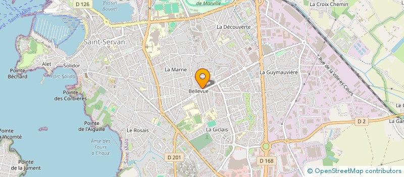 localisation de l'entreprise KERWINCH  SAINT-MALO