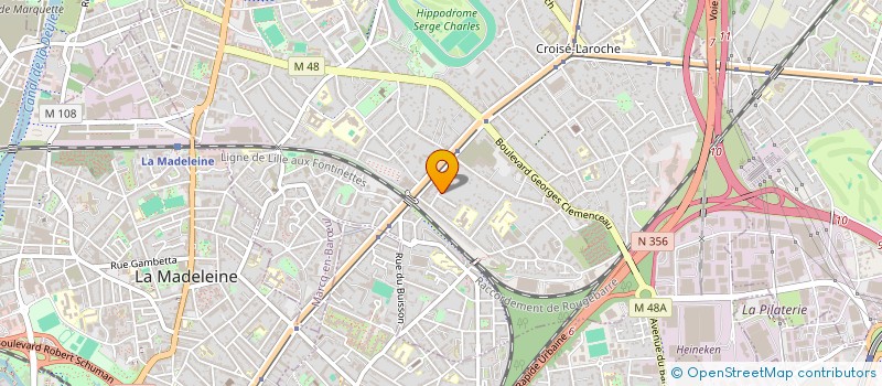 localisation de l'entreprise KERYANANE à MARCQ-EN-BARŒUL