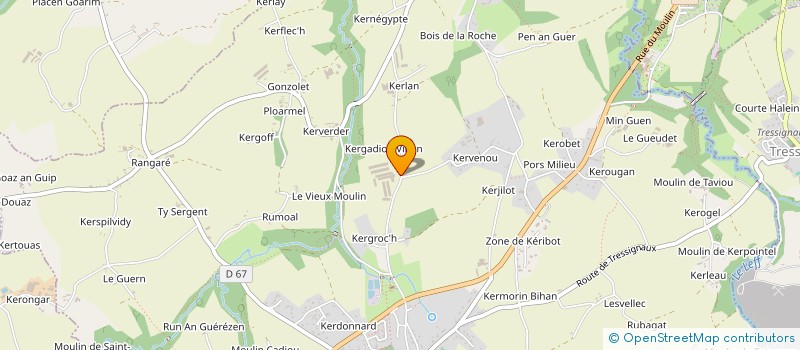 localisation de l'entreprise KERYAR  GOUDELIN