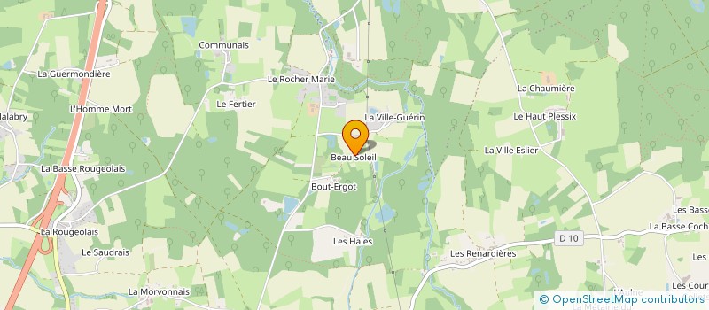 localisation de l'entreprise KERYL CONSEIL  MESNIL-ROC'H