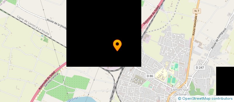 localisation de l'entreprise KERYLOS  LIVRON-SUR-DROME