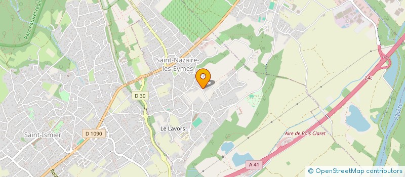 localisation de l'entreprise KERYLOS à SAINT-NAZAIRE-LES-EYMES