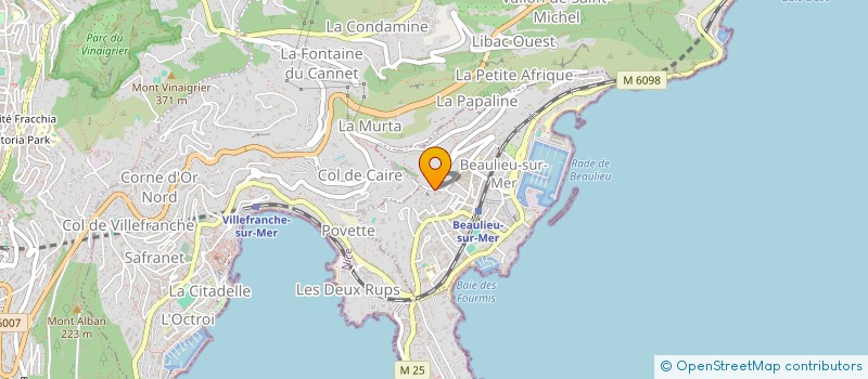 localisation de l'entreprise KERYLOS RESTAURATION  BEAULIEU-SUR-MER