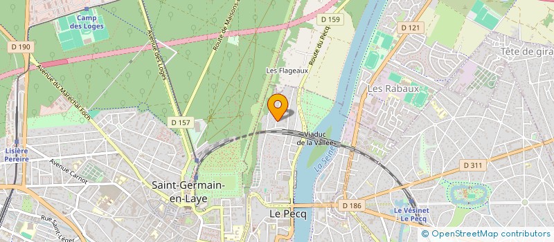 localisation de l'entreprise KERYOFF  LE PECQ