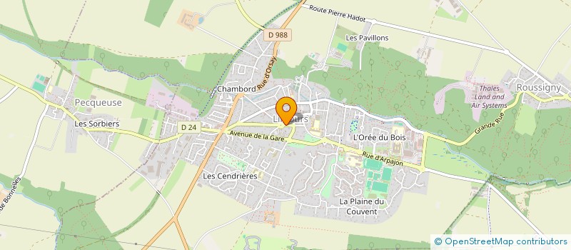 localisation de l'entreprise KERYS à LIMOURS