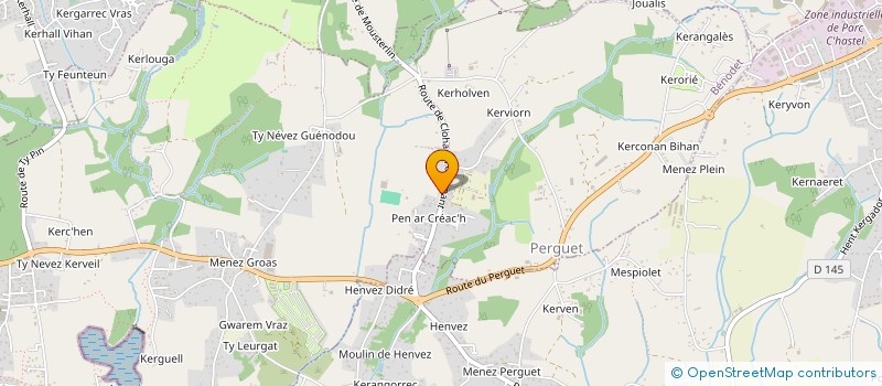 localisation de l'entreprise KERYS  BENODET